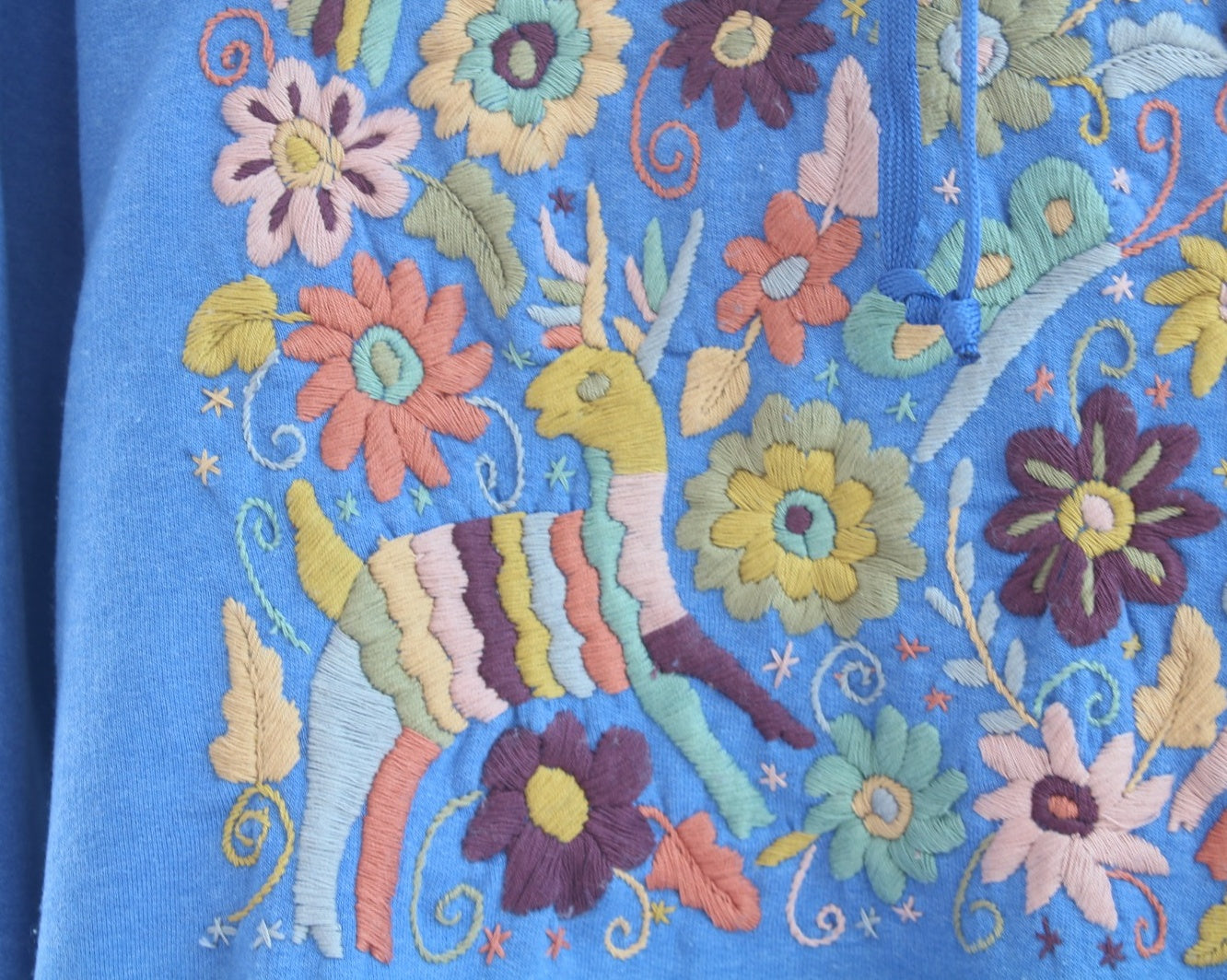 Sudadera L Tenago Azul