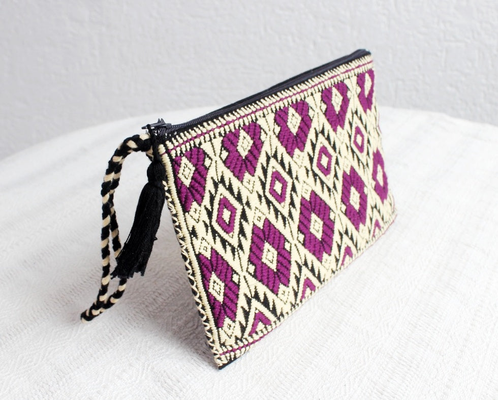 Neceser Estrellas Beige Violeta