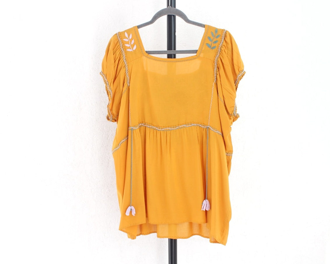 Blusa Maribel Amarillo Colores L XL
