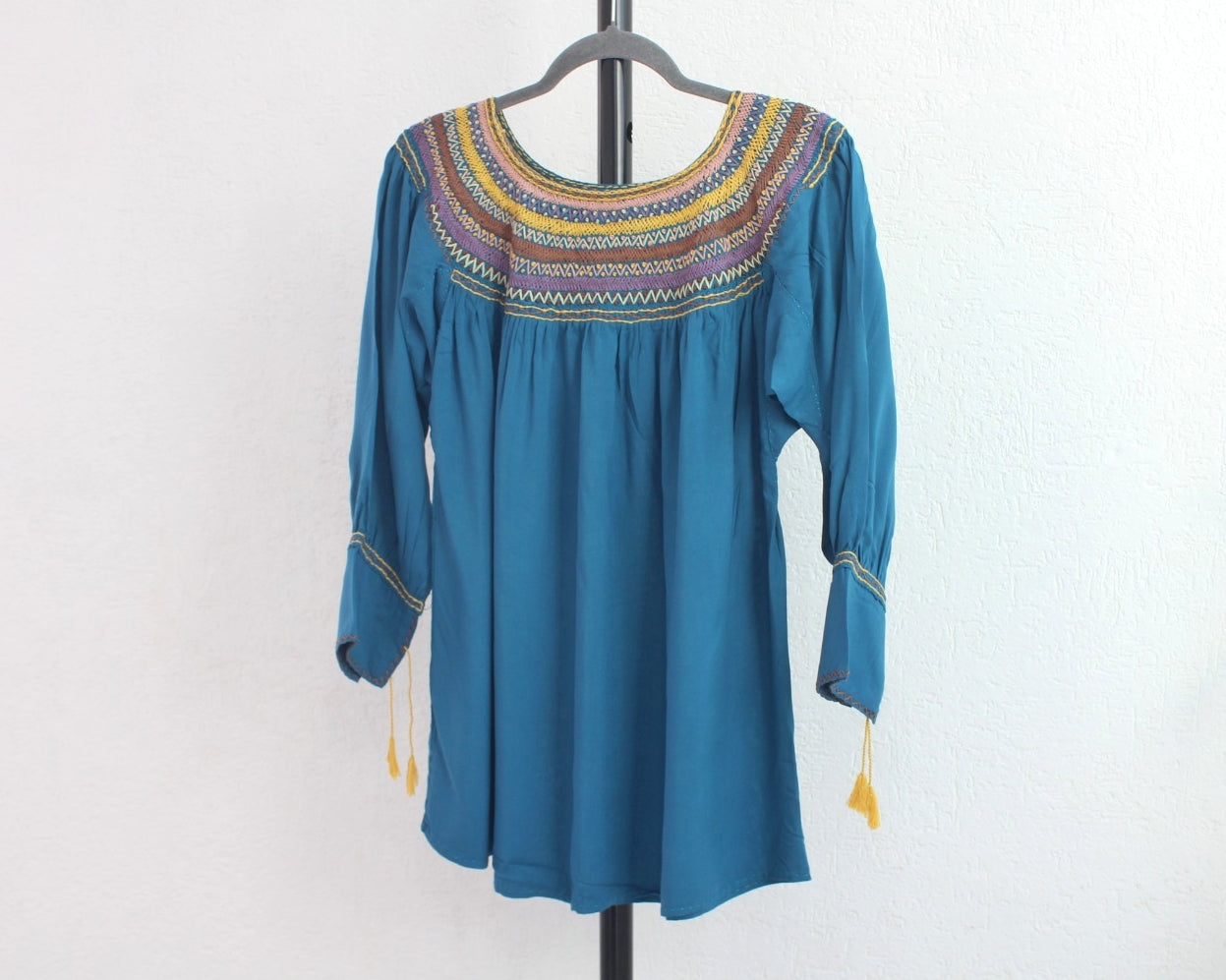 Blusa Catalina Azul Petroleo Unitalla