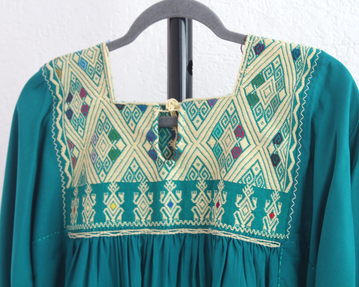 Blusa Elena Turquesa Unitalla