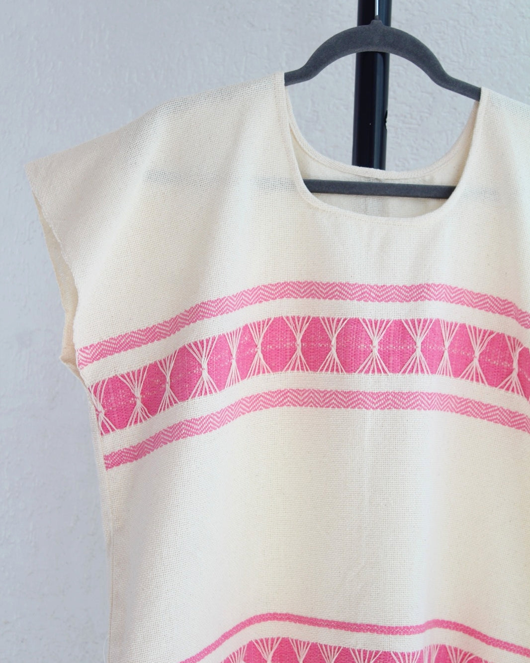 Huipil Ali Natural Rosa XL XXL