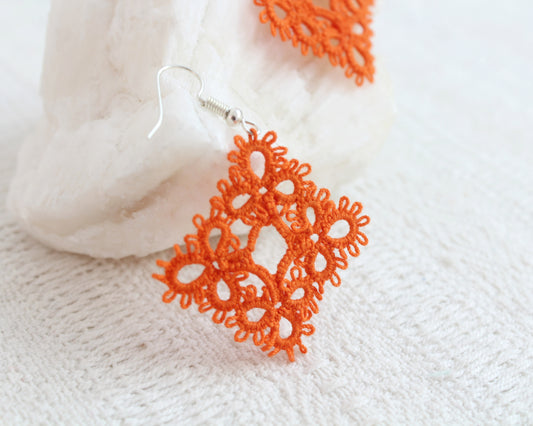Aretes Frivolite Naranja