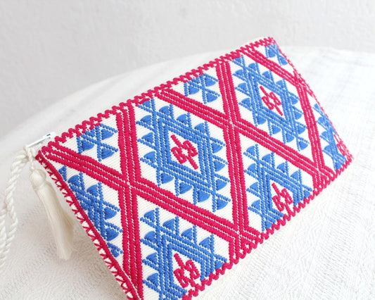 Neceser Estrellas Diamante Blanco Rosa Azul