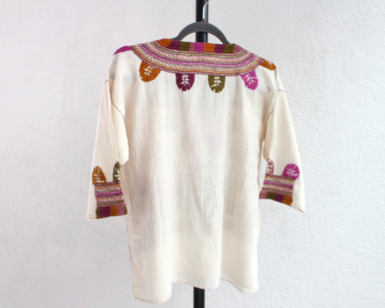 Blusa Milpa CH - M Mostaza Rosa Verde