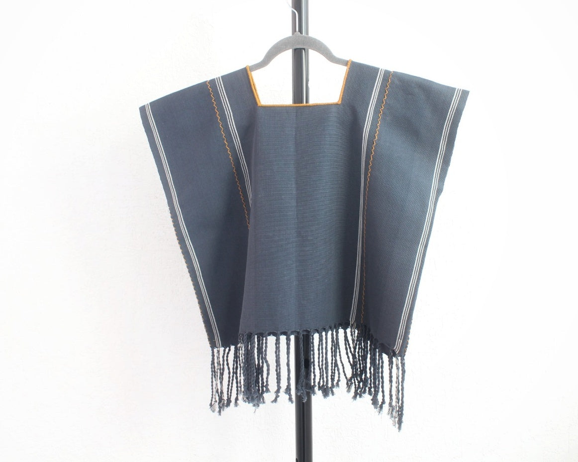 Top María Gris Mostaza