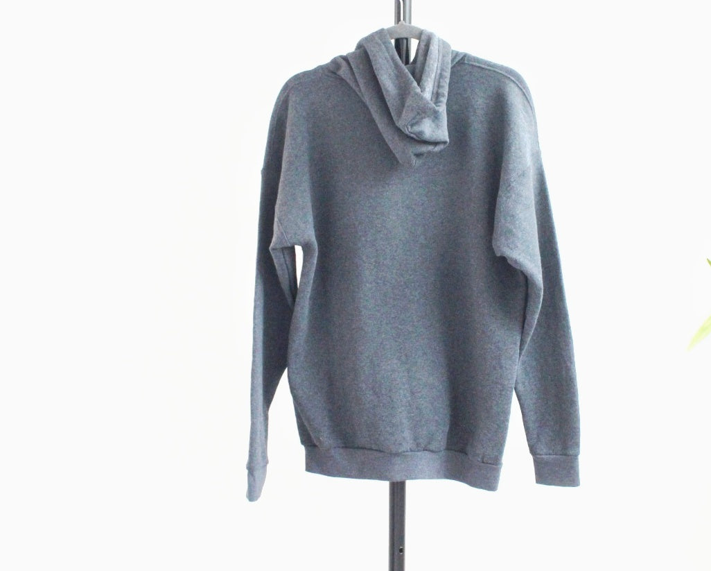 Sudadera XL Tenango Gris Oxfort Rosa