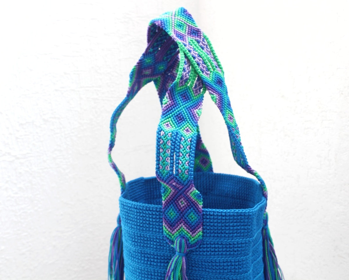 Bolso de mano Azul Lila Morado