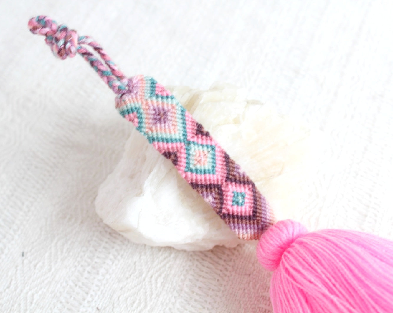 Campanitas con pulsera Rosa Menta