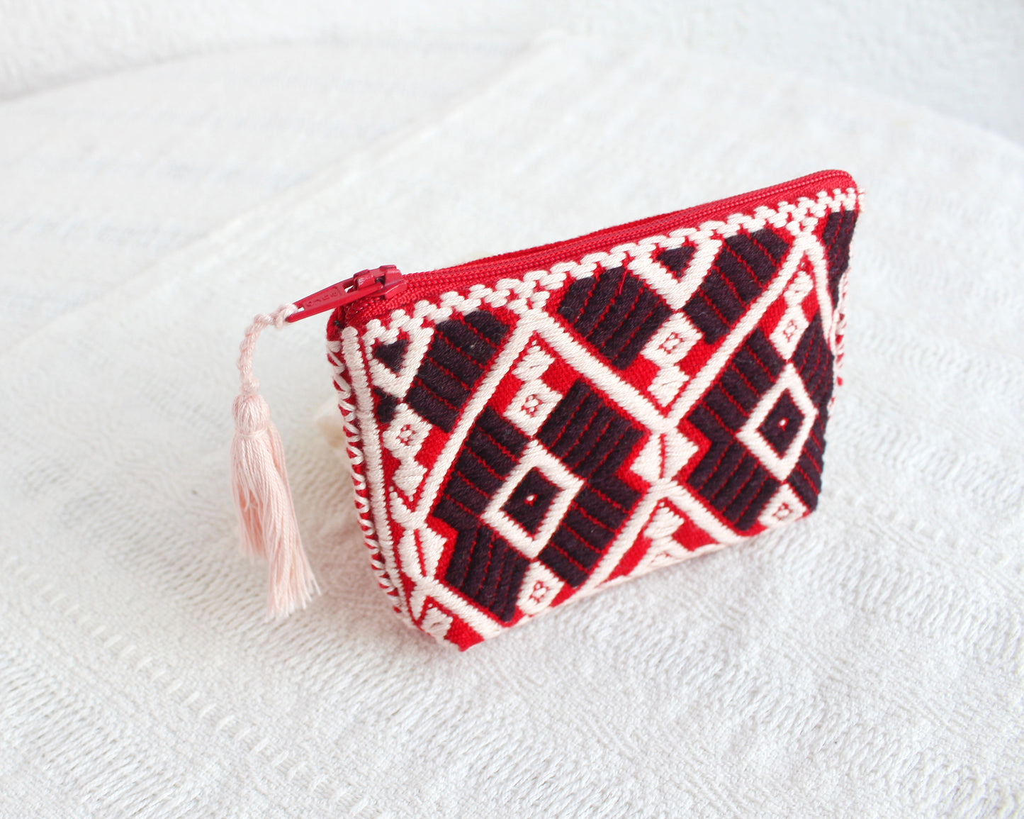 Monedero Estrellas Azul Marino Rojo Blanco