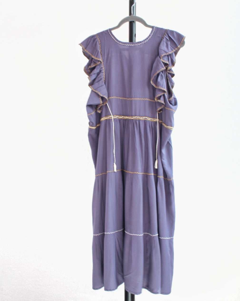 Vestido Antonia Gris Amarillo 💛