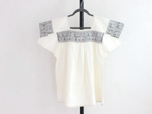 Blusa Tradicional Bordada Venados Negro M - L
