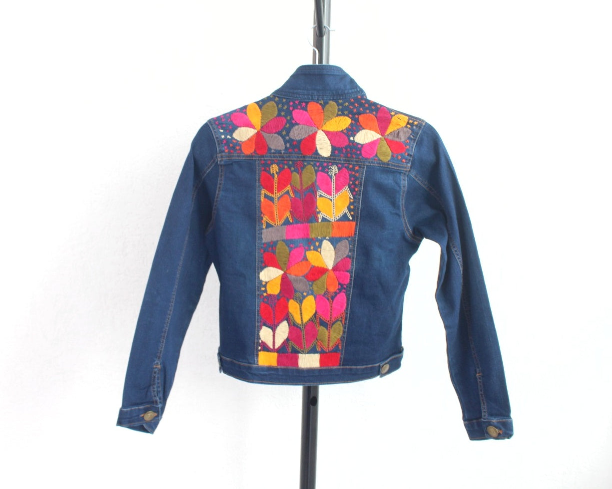 Chamarra Mezclilla Ch Milpa Colores