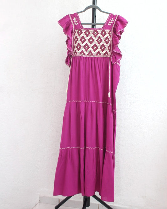 Vestido Josefina Bugambilia Unitalla