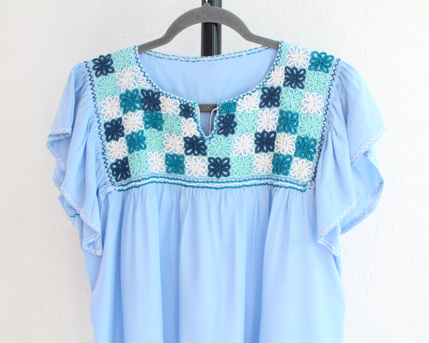 Blusa Luisa Azul Claro Ch M