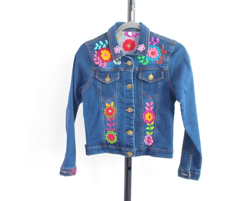 Chamarra Mezclilla Ch Rococo  Colores