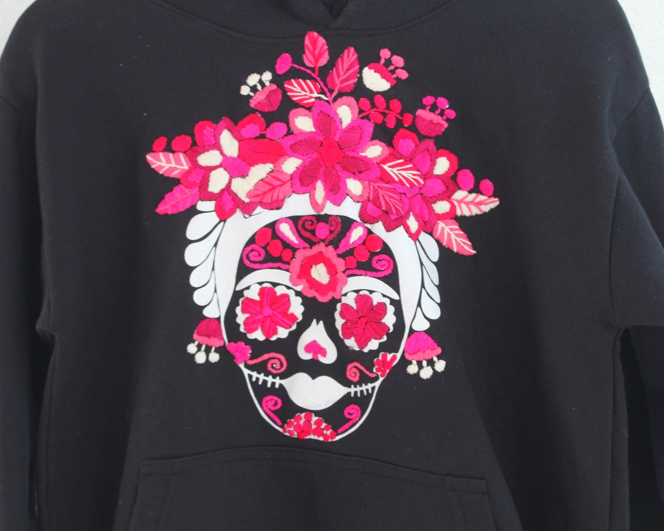 Sudadera M Catrina Negro Rosa