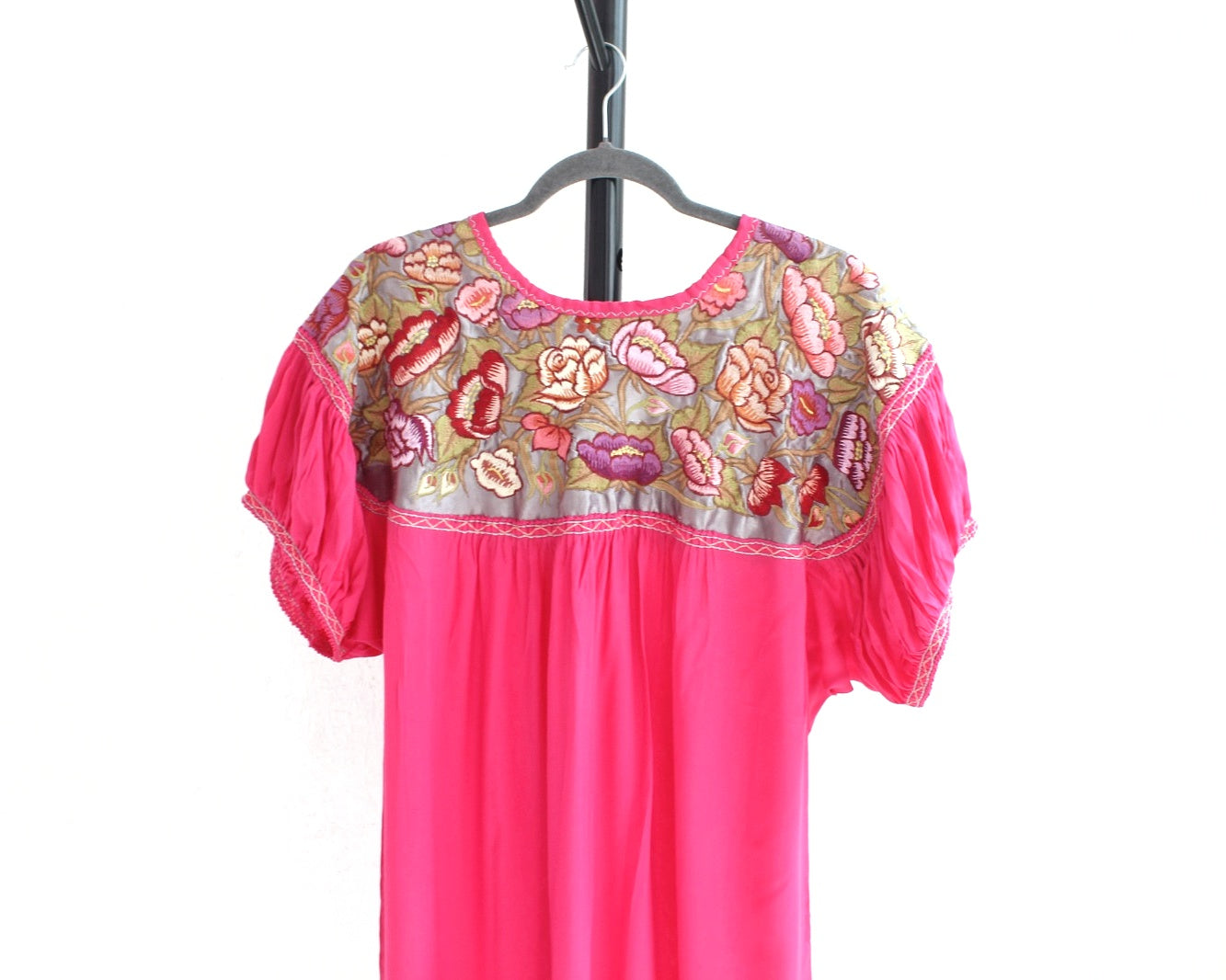 Blusa Abigail Flores Rosa Mx  XL - XXL