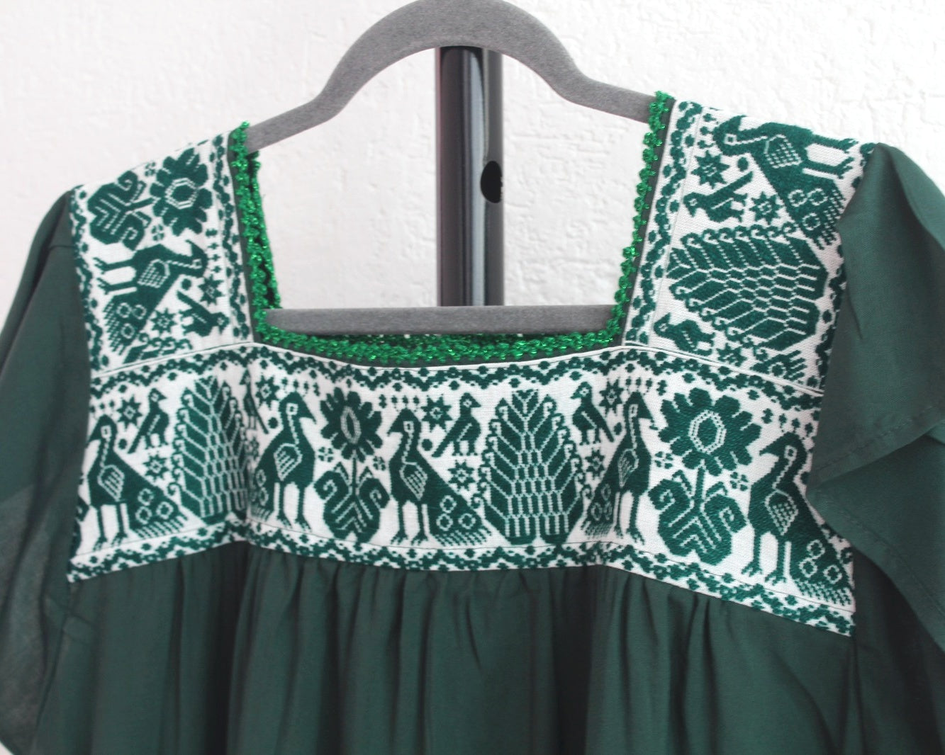 Blusa Tania Verde Pavo Reales XL - 2XL