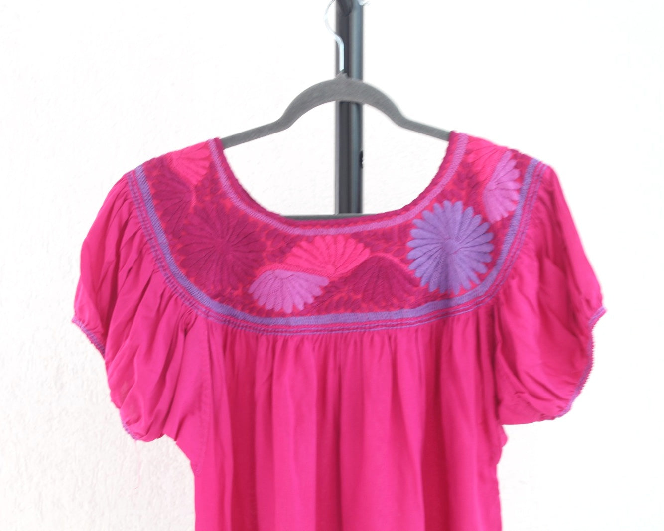 Blusa Aguacatenango Rosa Mex Lila