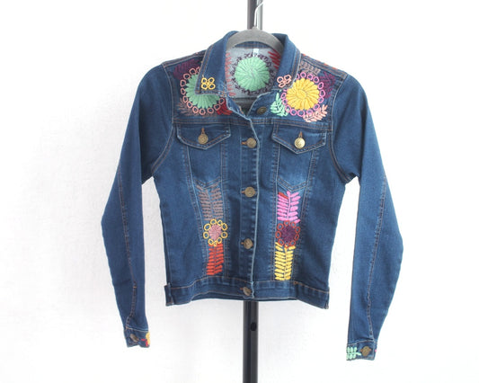 Chamarra Mezclilla Ch Rococo Colores