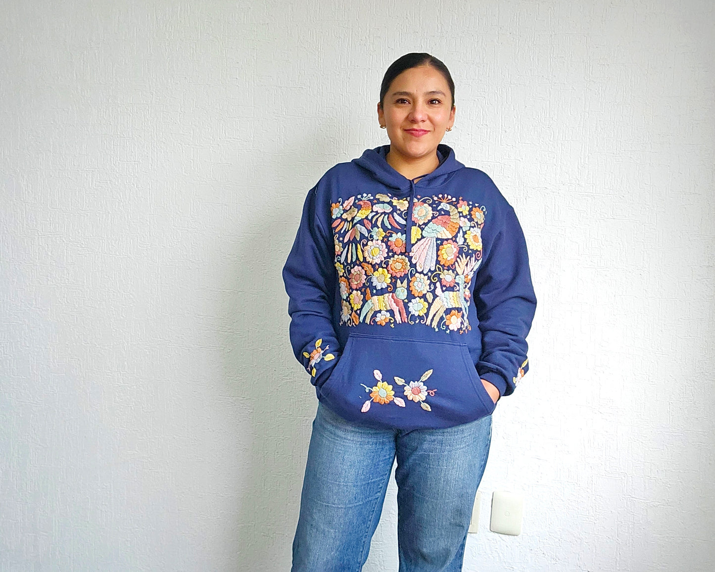 Sudadera L Tenago Azul Marino