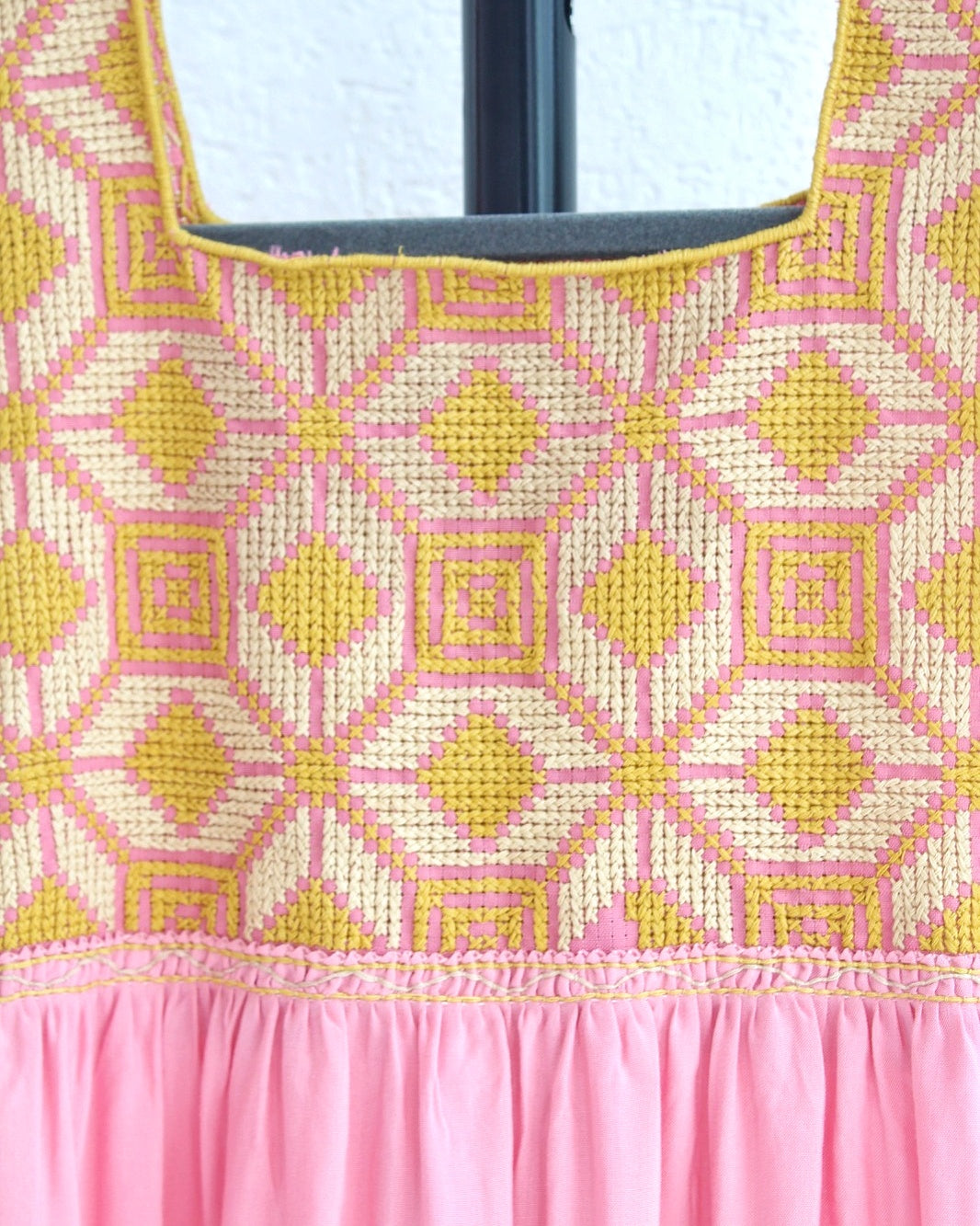Vestido Teresa Rosa Amarillo Unitalla