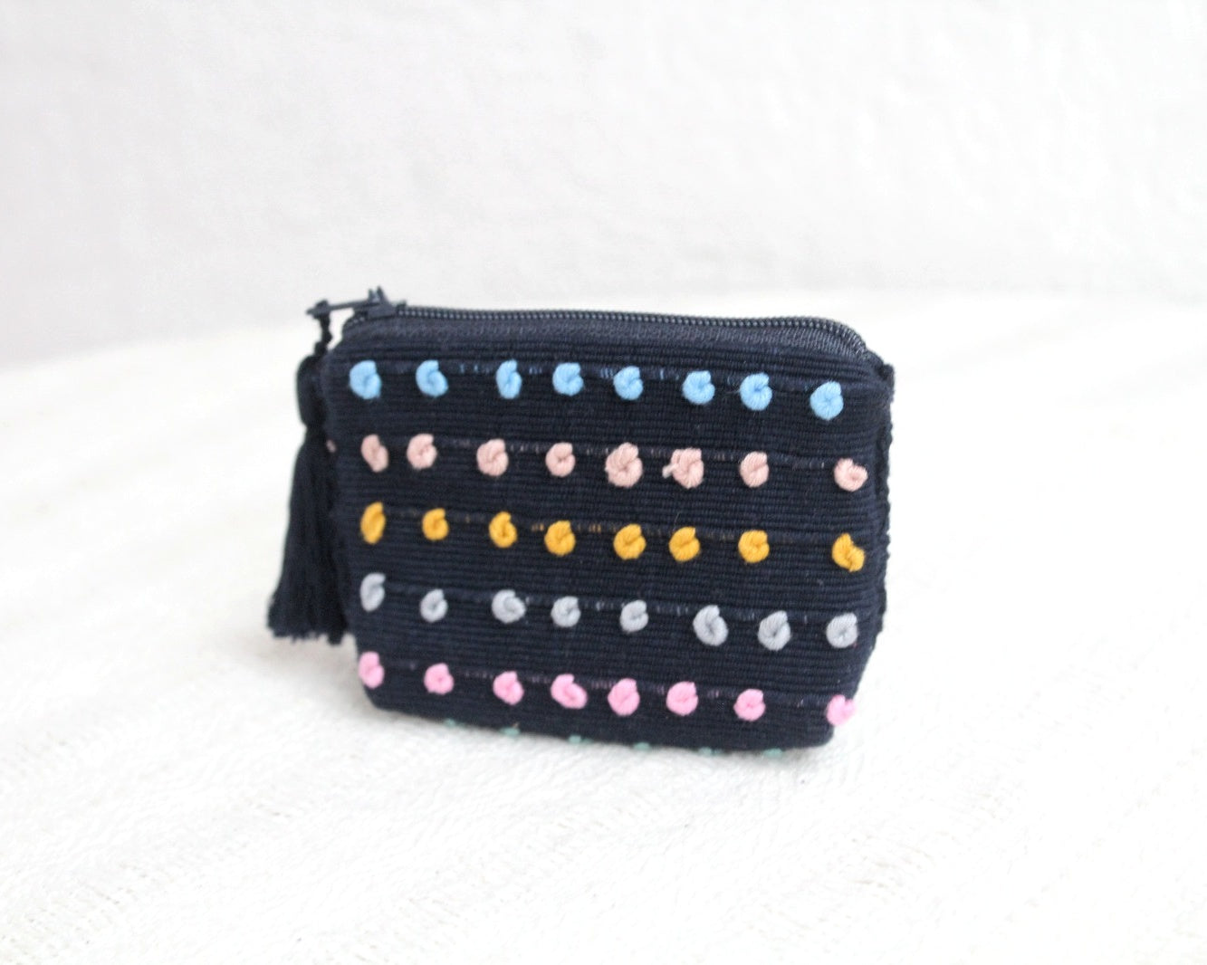 Mini Monedero Nuditos  Azul Mario