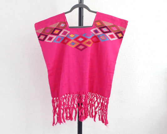 Blusa Rombos Rosa Colores