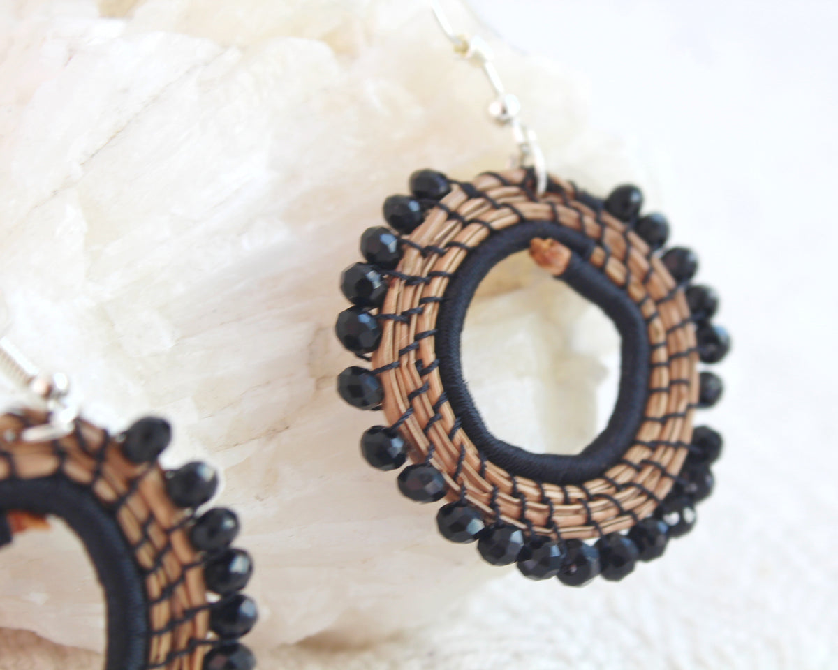 Aretes Ocoxal Negro