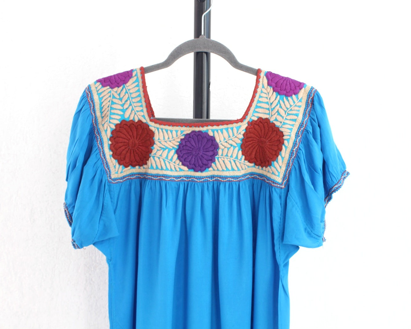 Blusa Aguacatenango Azul Beige