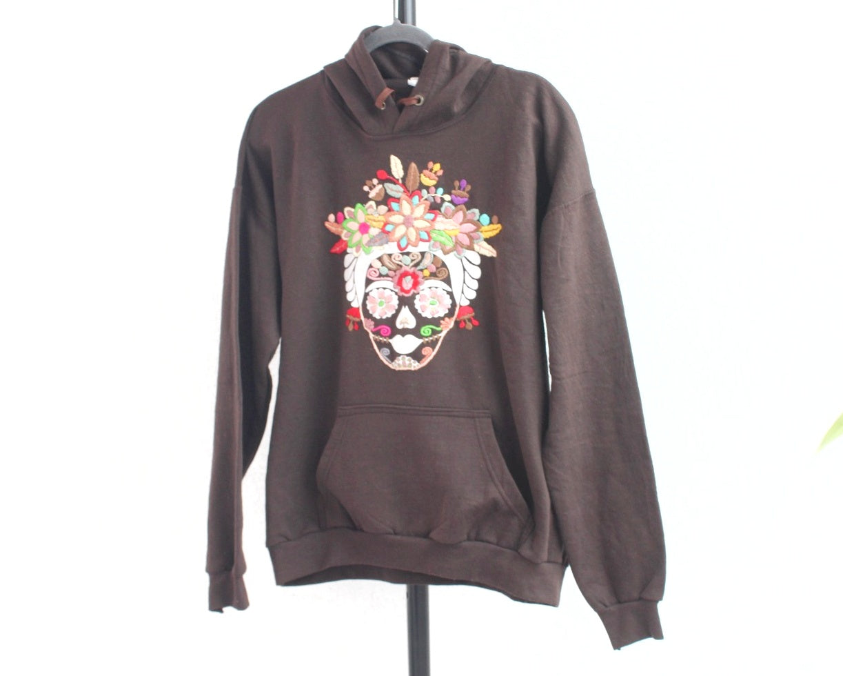 Sudadera XL Catrina Café Colores