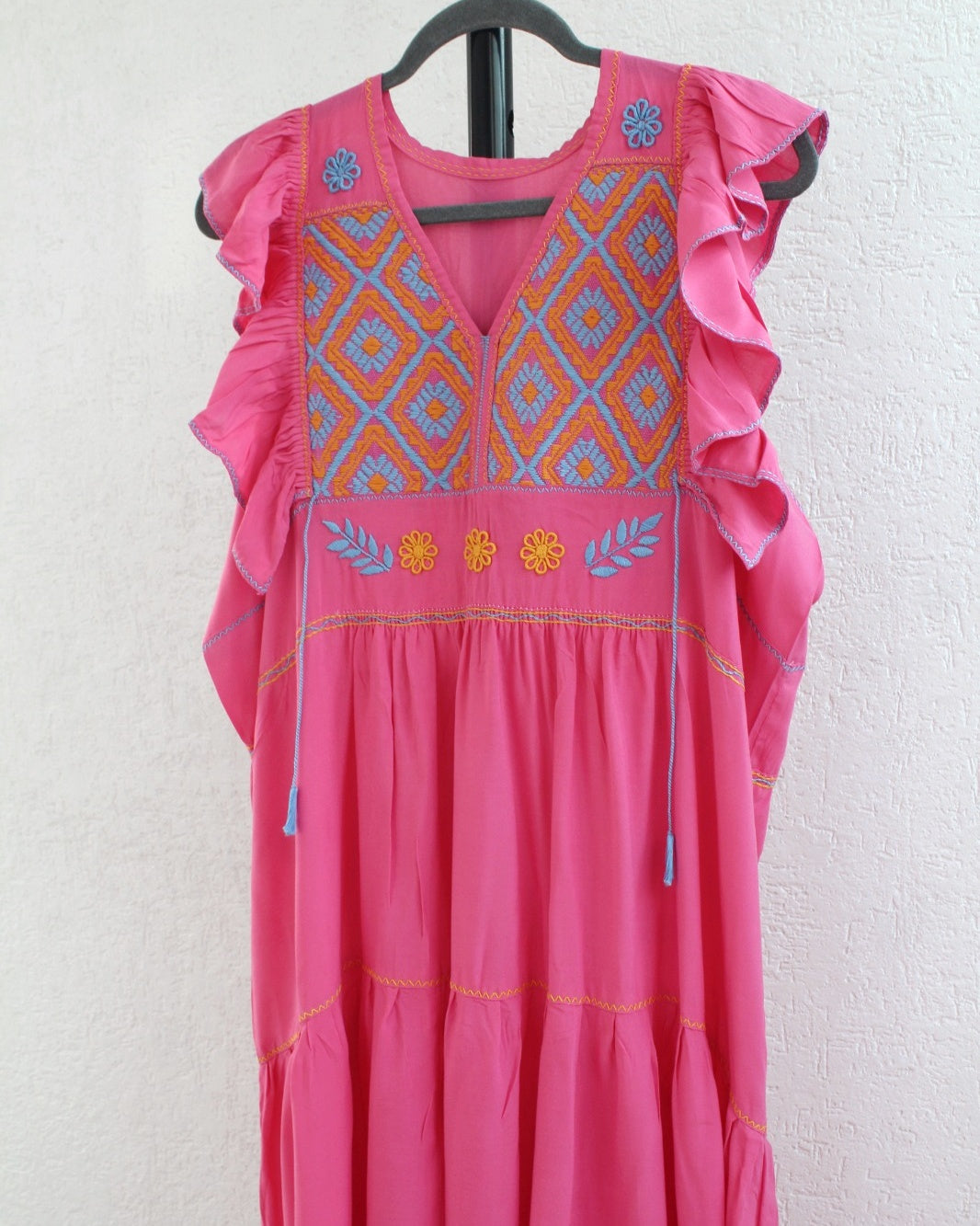 Vestido Antonia Rosa Amarillo