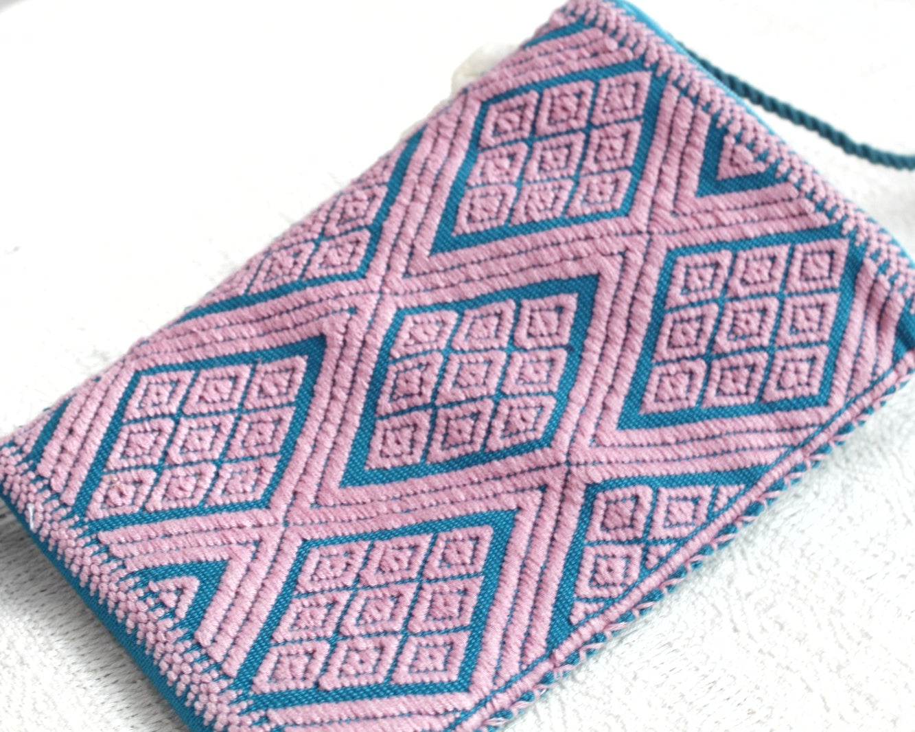 Bolso Celular Cosmo Rosa Azul