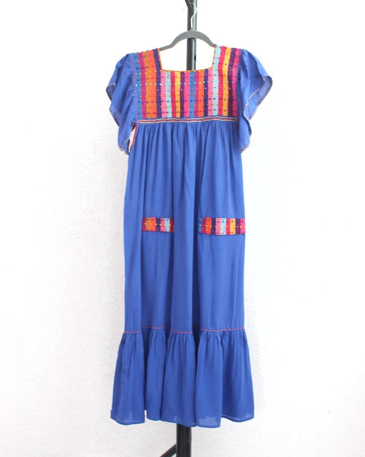 Vestido Nuditos Azul Rey Colores