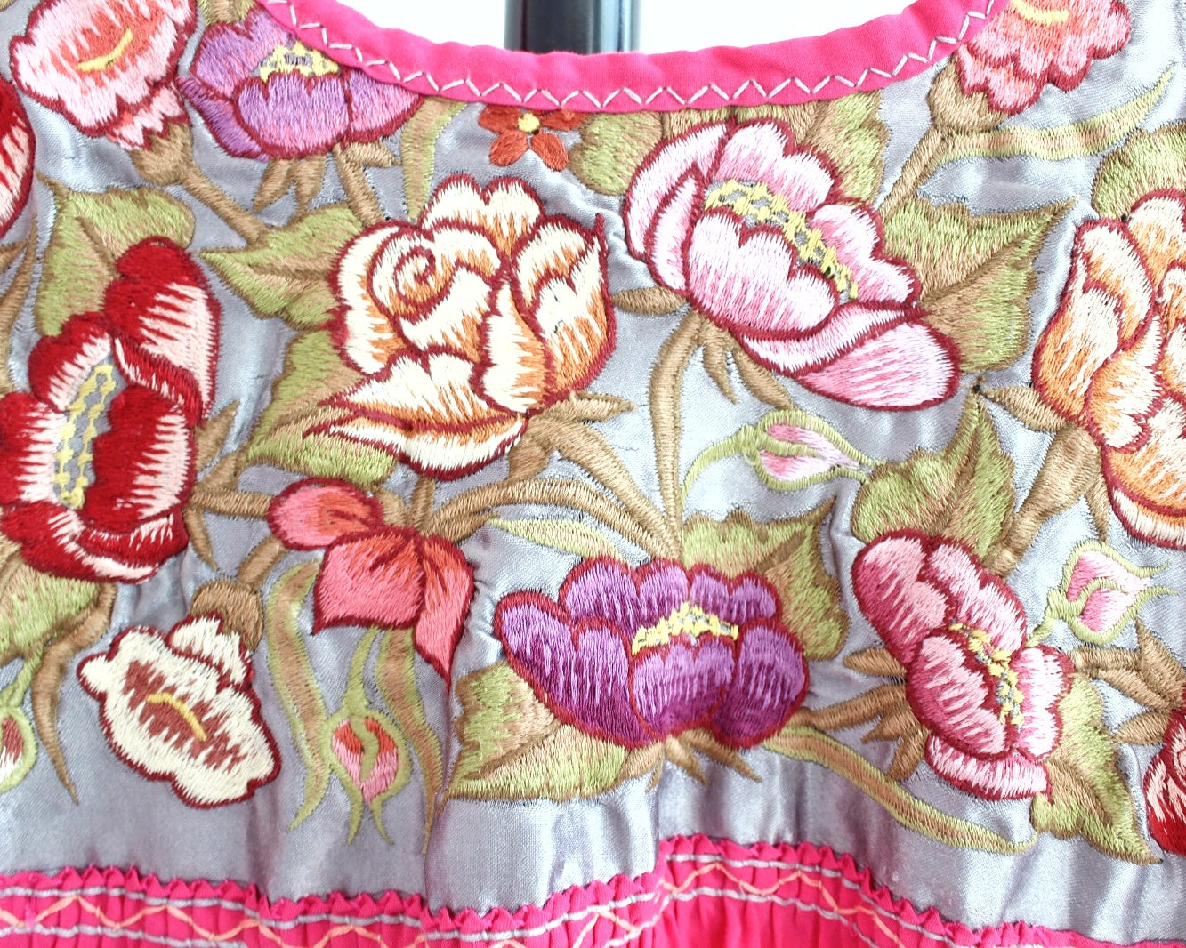 Blusa Abigail Flores Rosa Mx  XL - XXL