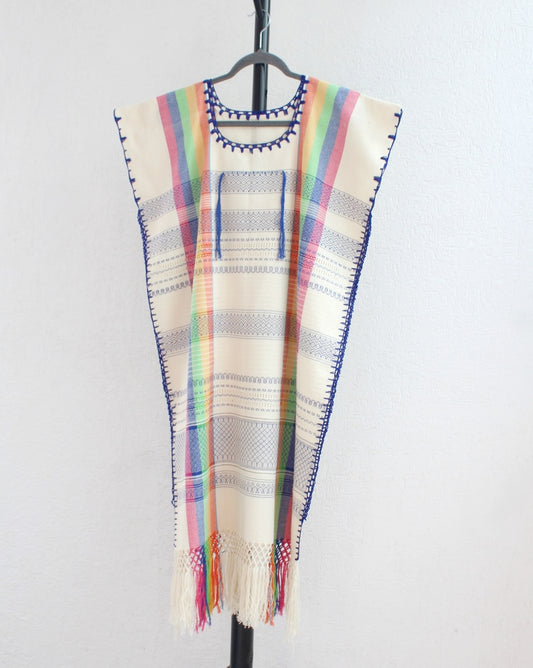 Huipil Ali Colores Azul XL XXL