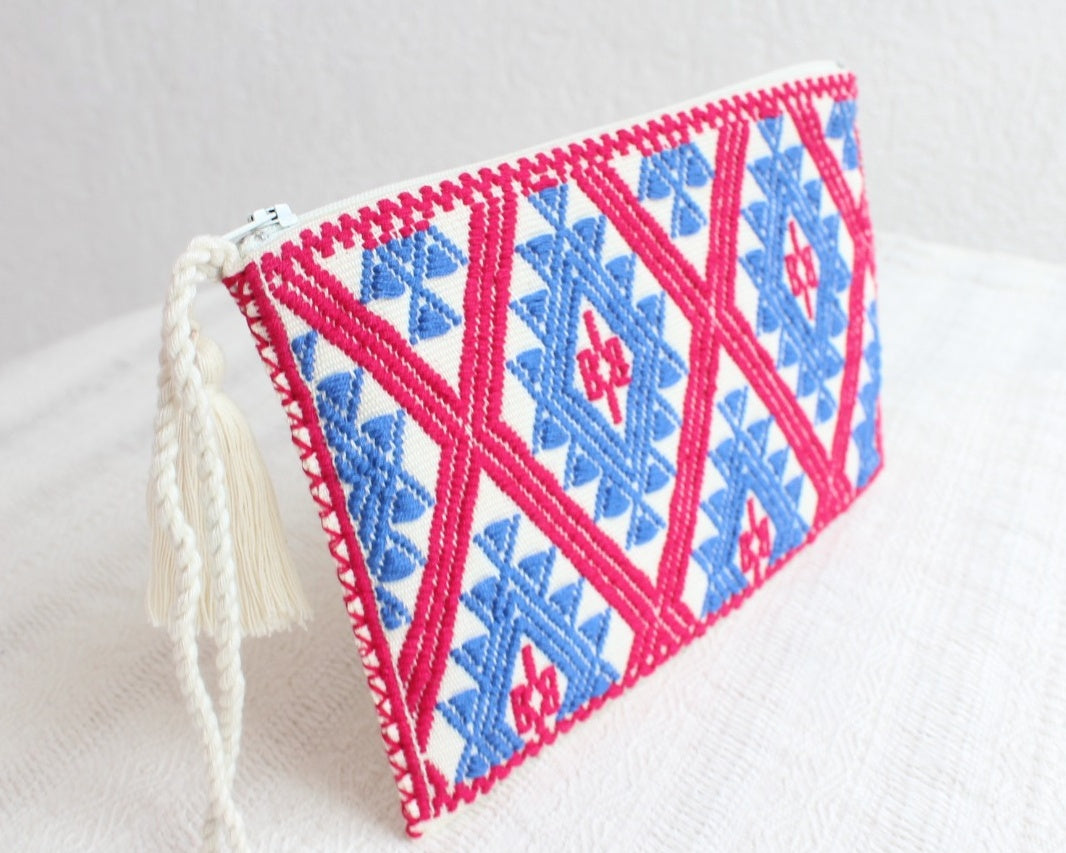 Neceser Estrellas Diamante Blanco Rosa Azul