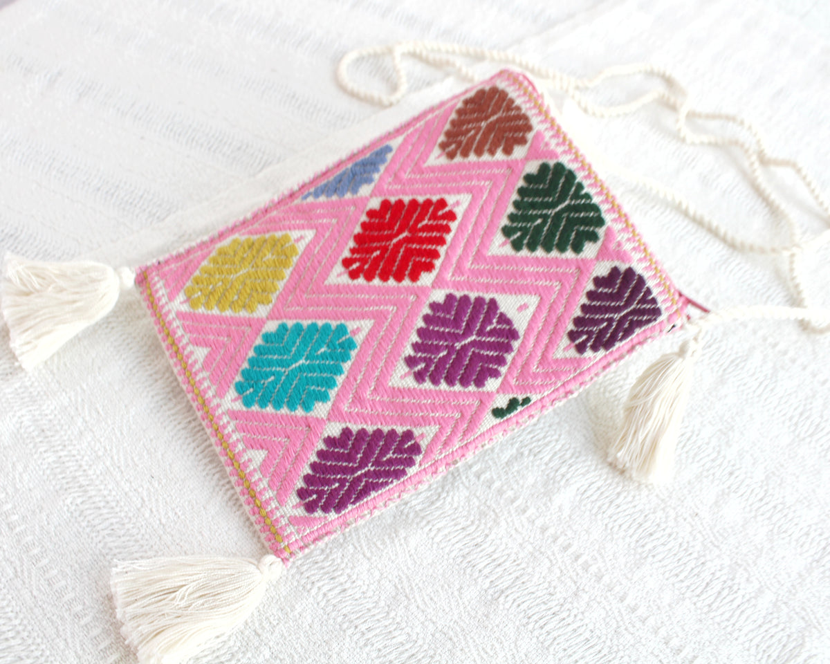 Bolso Celular Flores Colores