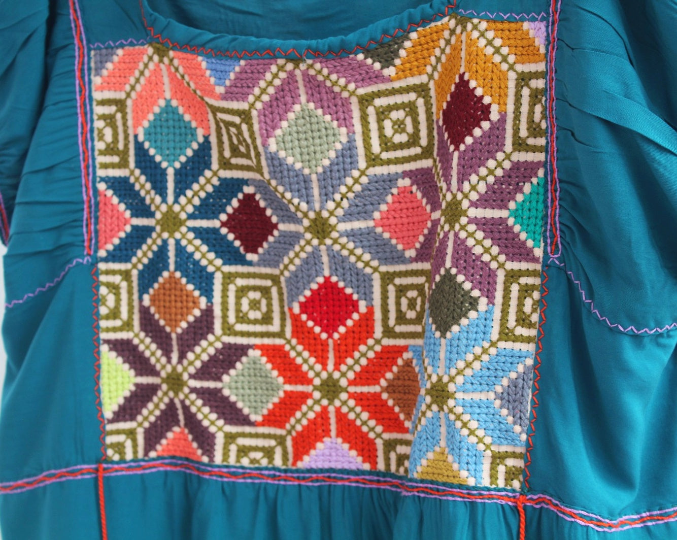 Blusa Maribel Turquesa Colores L XL 2XL