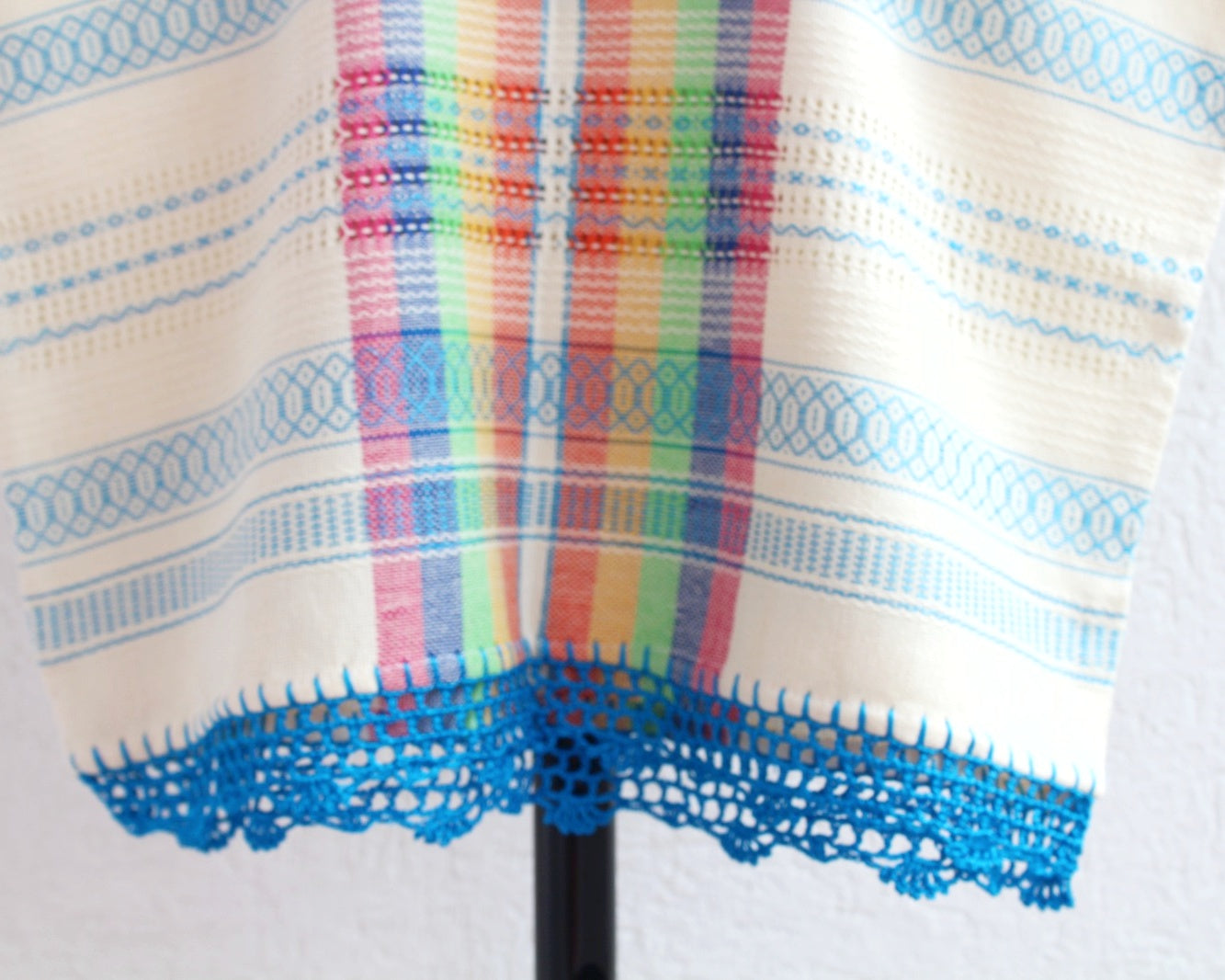 Crop Top Carmen Azul Colores