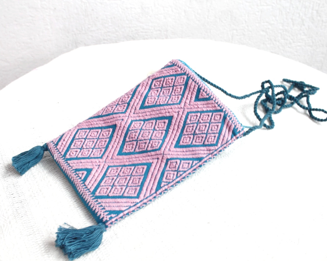 Bolso Celular Cosmo Rosa Azul