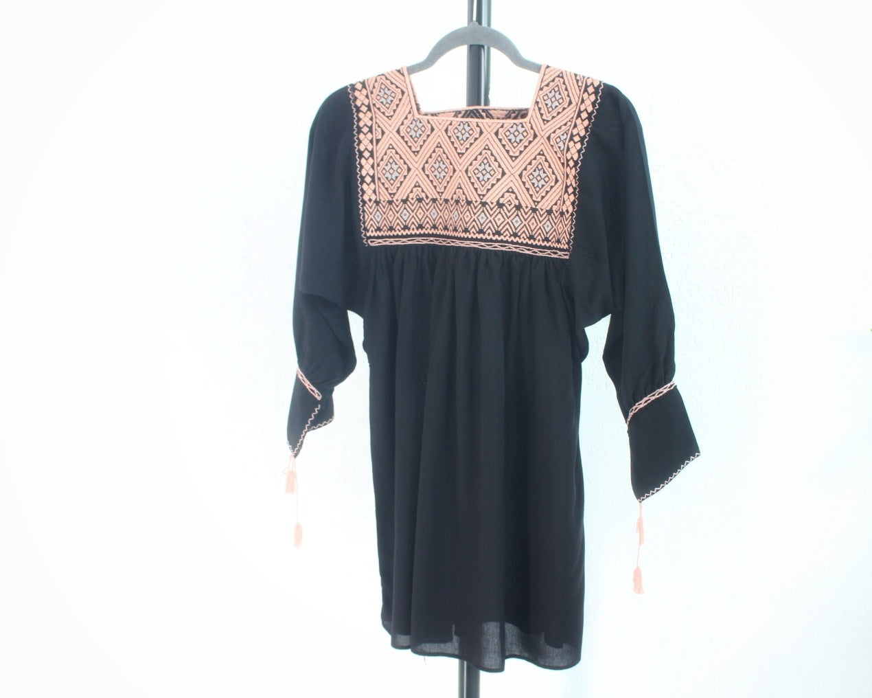 Blusa Elena Negro Coral Unitalla