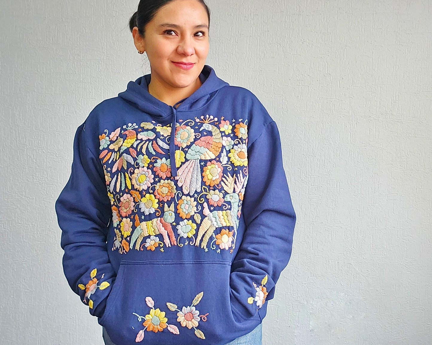 Sudadera L Tenago Azul Marino
