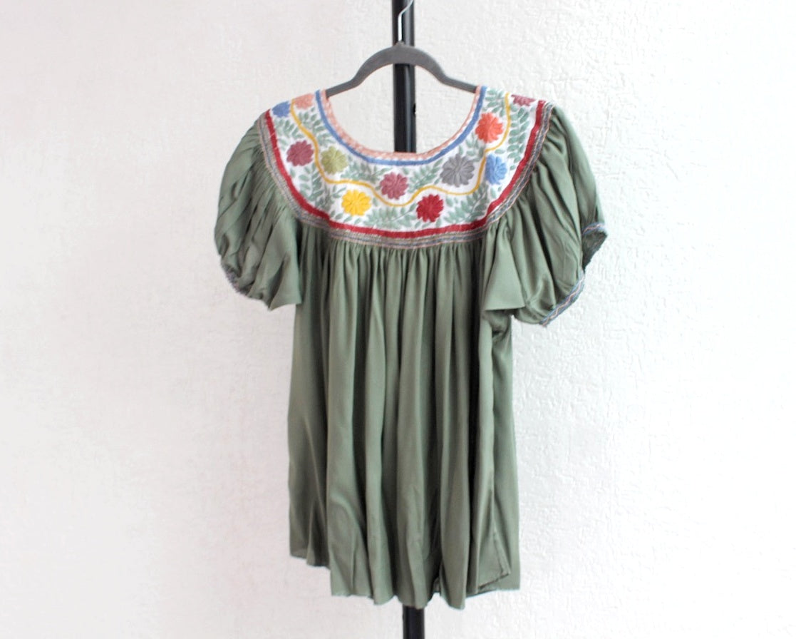 Blusa Aguacatenango Menta Colores
