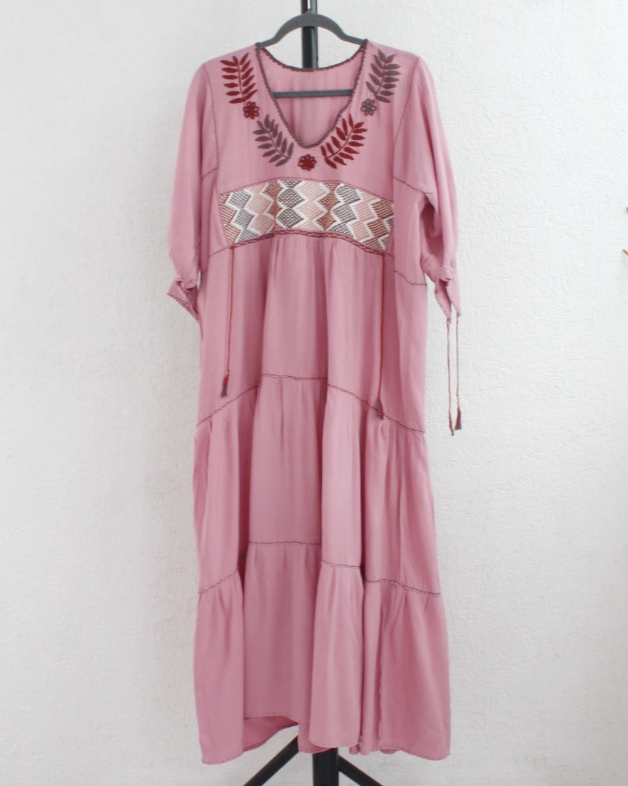 Vestido Abigail Rosa Unitlla