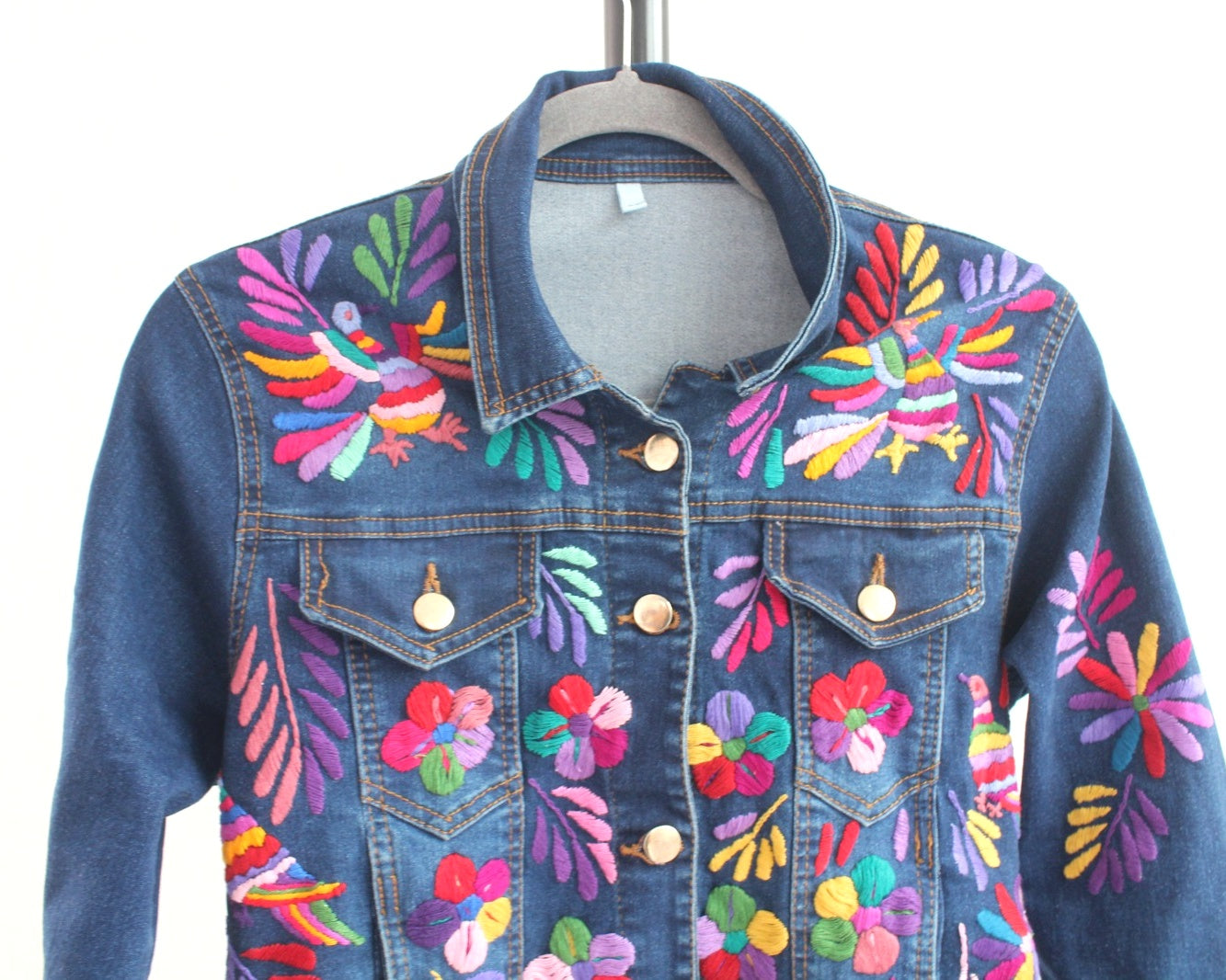 Chamarra Mezclilla M Tenangos Colores