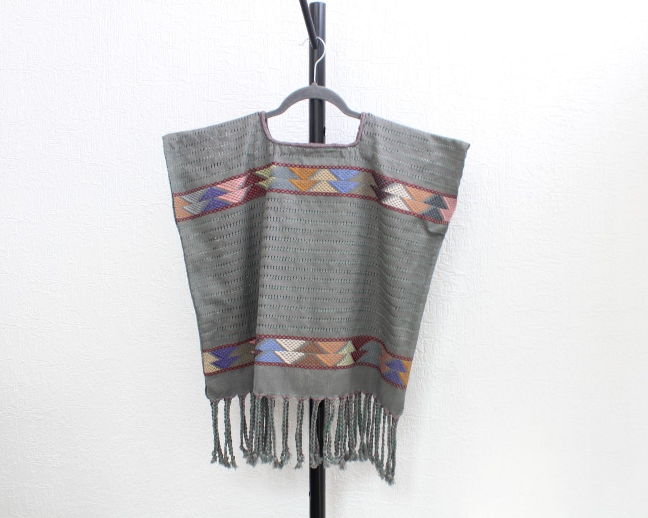 Huipil Angela Gris Verde XL