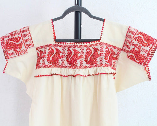 Blusa Tradicional Ardillas Naranja L -  XL