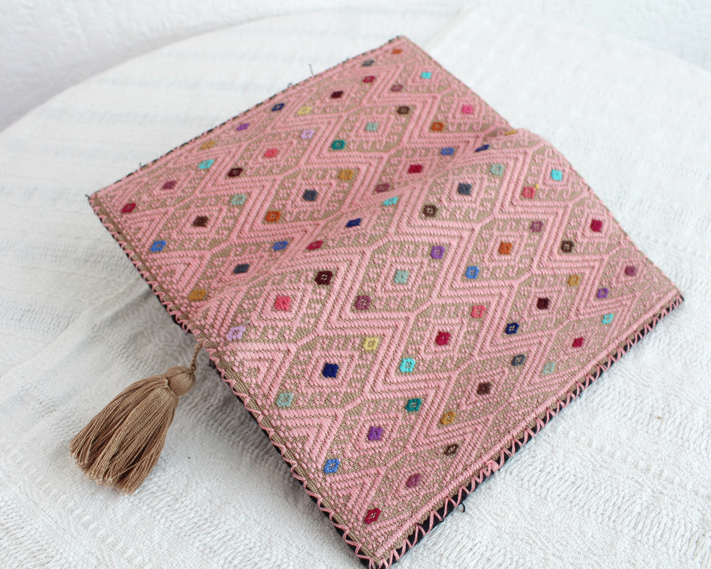Billetera Pejel Beige Rosa